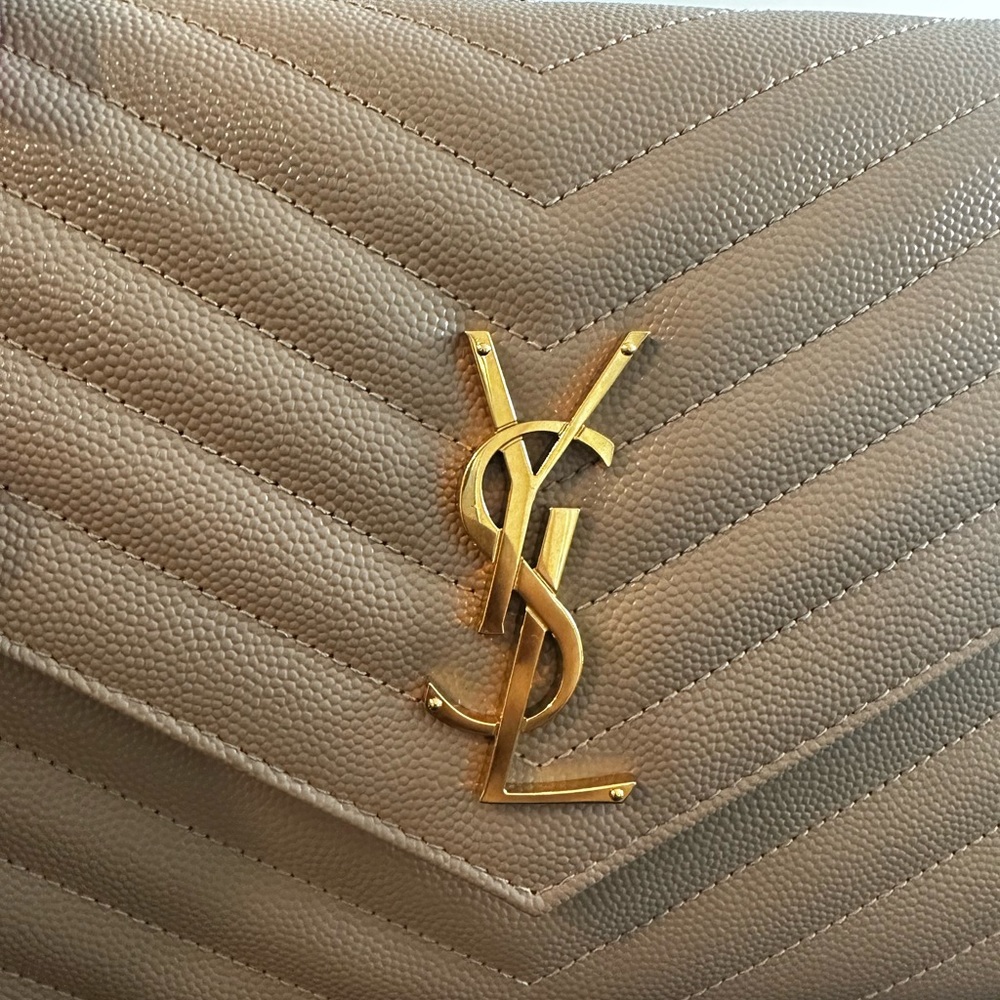 Yves Saint Laurent Ysl Flap Pouch
